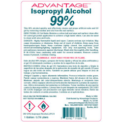 ADVANTAGE 99% ISOPROPYL ALCOHOL GAL 