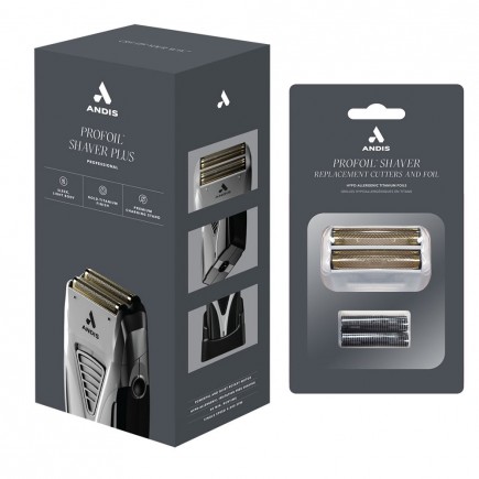 #17255/17280 ANDIS PROFOIL PLUS SHAVER W/ FREE FOIL & CUTTER