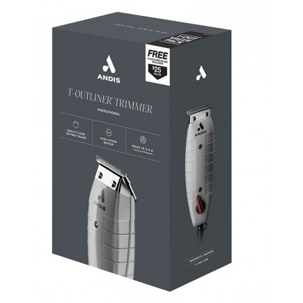 #563394 ANDIS T-OUTLINER TRIMMER W/ FREE REPLACEMENT BLADE