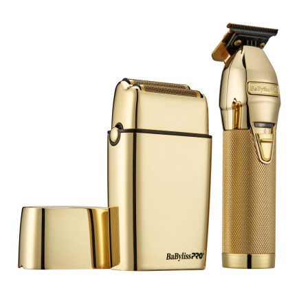 #FXDUOFS2TG BABYLISSPRO LIMITEDFX GOLD TRIMMER & SHAVER COMBO #FXDUOFS2TG BABYLISSPRO LIMITEDFX GOLD TRIMMER & SHAVER COMBO
