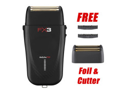 #FXX3SB  BabylissPRO FX3 Shaver  w/ FREE Replacement Foil/Cutter