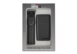 #FXDUOFS2TMB BABYLISS LIMITEDFX MATTE BLACK TRIMMER & SHAVER COMBO
