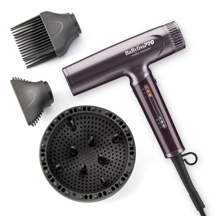 #BNTC9200P BABYLISSPRO NANO LIGHT IONIC HIGH-SPEED DRYER (PURPLE)