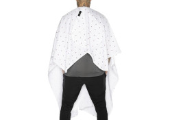 BARBER STRONG THE BARBER CAPE - BARBER SHIELD WHITE