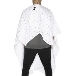 BARBER STRONG THE BARBER CAPE - BARBER SHIELD WHITE