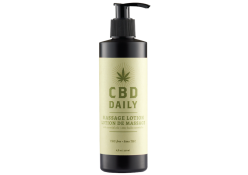 CBD DAILY MASSAGE LOTION 8 OZ