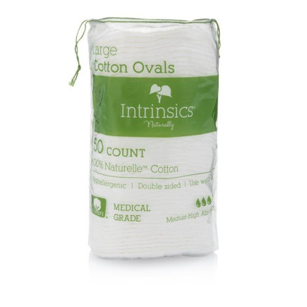 #407406 INTRINSICS LARGE 3" COTTON OVALS 50CT