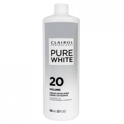 CLAIROL PURE WHITE 20 VOLUME 32 OZ