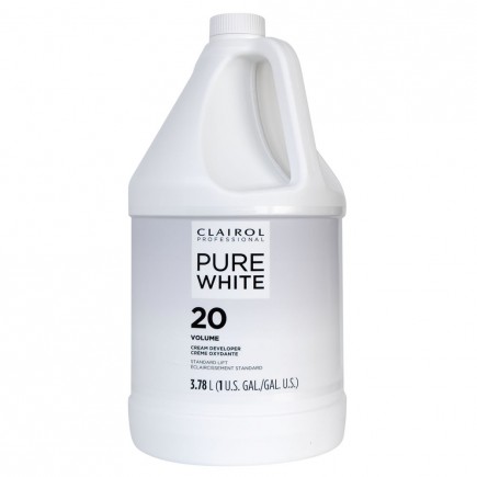 CLAIROL PURE WHITE 20 VOLUME (GAL)