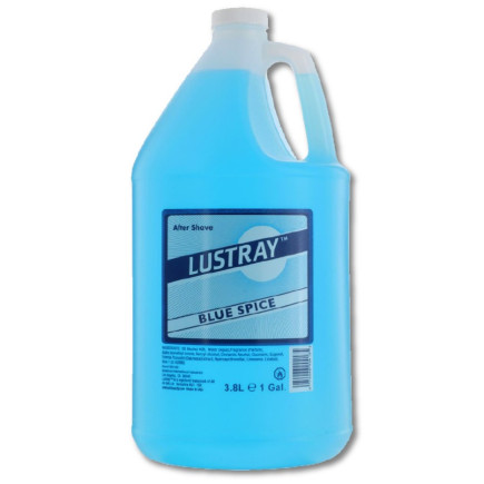 CLUBMAN LUSTRAY BLUE SPICE AFTER SHAVE GALLON
