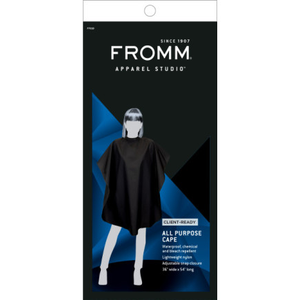 #F7018 FROMM ALL PURPOSE CAPE - BLACK