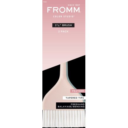 #F9421 FROMM FEATHER BRUSH 2-7/8" 2PK