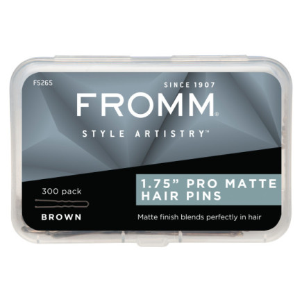 #F5265 PRO MATTE HAIR PINS 1.75" (BROWN)  300PK