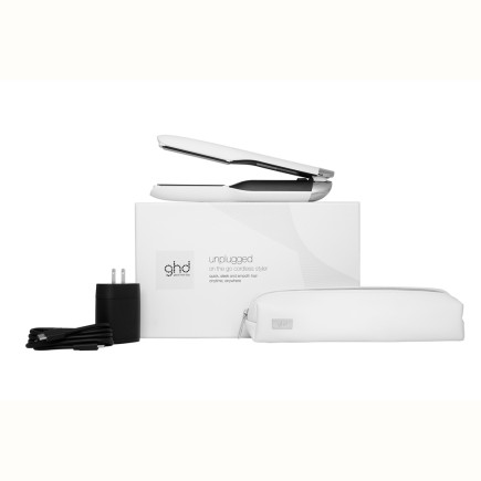 #60401  GHD UNPLUGGED STYLER - WHITE