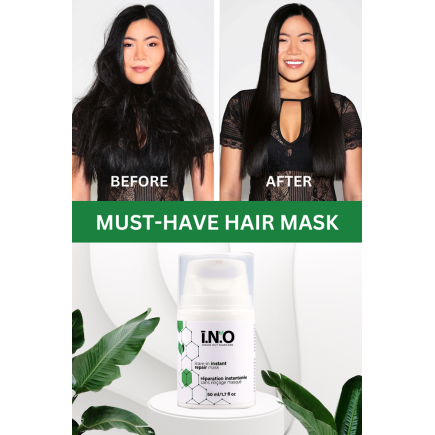 I.N.O – LEAVE-IN INSTANT HAIR REPAIR MASK 1.7OZ