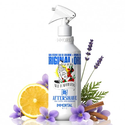 IMMORTAL STAY BLESSED 05 AFTERSHAVE COLOGNE 16.9OZ