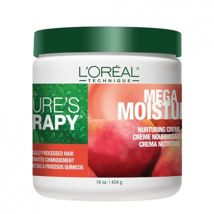 LOREAL NATURE'S THERAPY MEGA MOIST NURTURING CREME 16 OZ