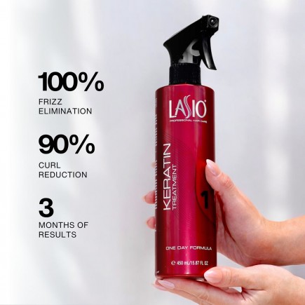 LASIO "ONE DAY" KERATIN TREATMENT 35.27OZ LASIO "ONE DAY" KERATIN TREATMENT 35.27OZ