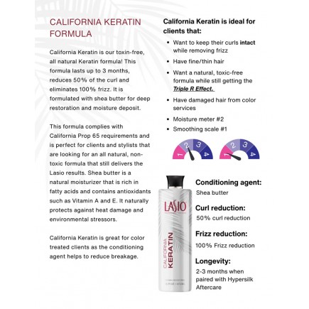 LASIO CALIFORNIA KERATIN 16OZ