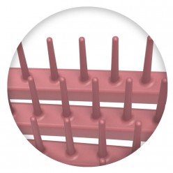 #CHSB OLIVIA GARDEN CURLYHAIR SINGLE BRISTLE BRUSH