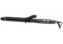 #TA-CU100DL01 Olivia Garden Pro 1" Titanium Curling Iron  w/ Free Detangling Brush