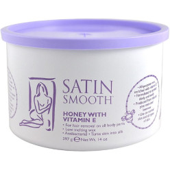 #814141  Satin Smooth Honey Wax w/ Vitamin E  14 oz
