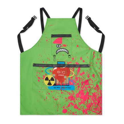 #SC338GR Stylecraft Radioactive Apron - Green