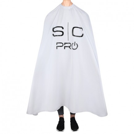 #SC340W Stylecraft Cape - White w/ Black Logo