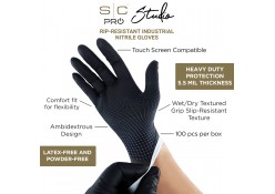 Stylecraft Pro Studio Black Nitrile Gloves