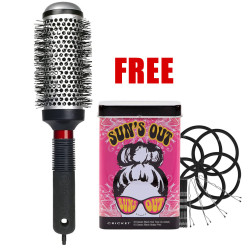 #370 CRICKET TECHNIQUE THERMAL BRUSH 1-3/4" W/ FREE TIES & PINS TIN