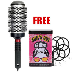 #390 CRICKET TECHNIQUE THERMAL BRUSH 2" W/ FREE TIES & PINS TIN