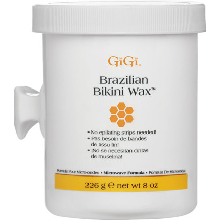 #0912 GIGI MICROWAVE BRAZILIAN BIKINI HARD WAX 8 OZ