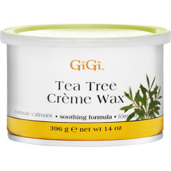 #0240 GIGI TEA TREE CREME WAX 14 OZ