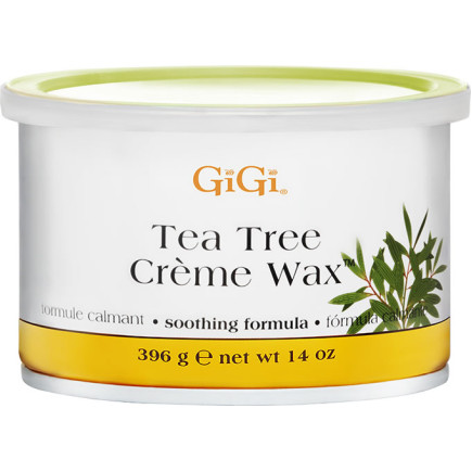 #0240 GIGI TEA TREE CREME WAX 14 OZ