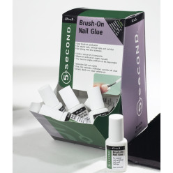 5 SECOND NAIL BRUSH ON GLUE 6 GM 12/DL